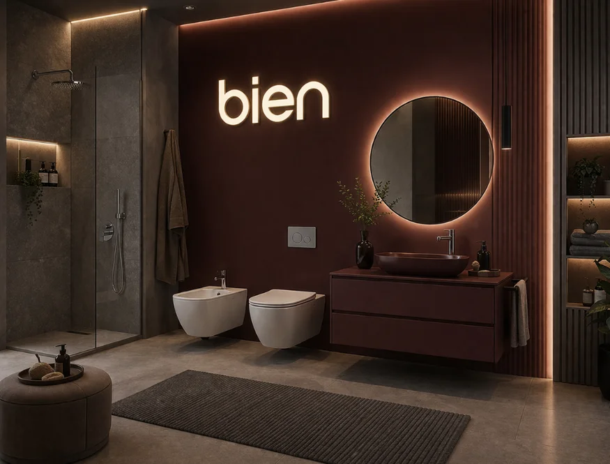 Bien banyo ürünleri seramik lavabo klozet ve modern banyo çözümleri