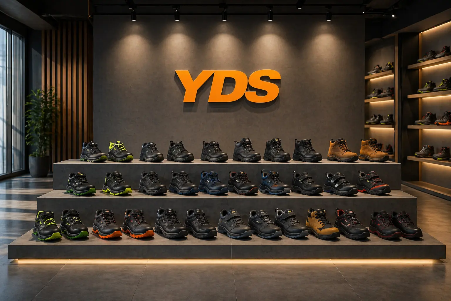 YDS iş ayakkabıları güvenlik botları ve outdoor iş ayakkabıları